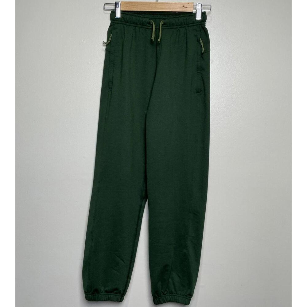 REI Women’s Fleece Pants XXS Green Sweatpants Zip Pockets Loungewear‎ Activewear